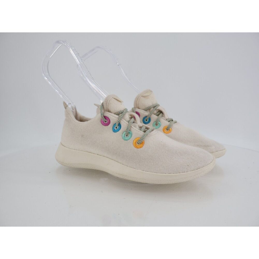 Allbirds Smallbirds Wool Runners White Cream Size 3 White Sneaker Girls Sneaker